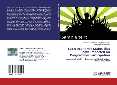 Socio-economic Status that have Impacted on Programmes Participation: A case study of uMhlathuze Municipality in KwaZulu-Natal, South Africa