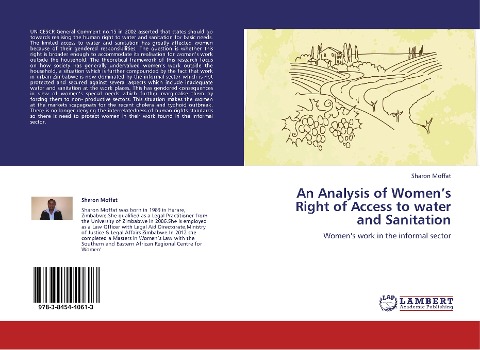 An Analysis of Womens Right of Access to water and Sanitation: Womens work in the informal sector