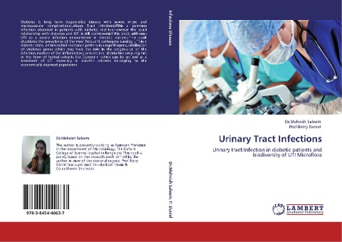 Urinary Tract Infections: Urinary tract Infection in diabetic patients and biodiversity of UTI Microflora