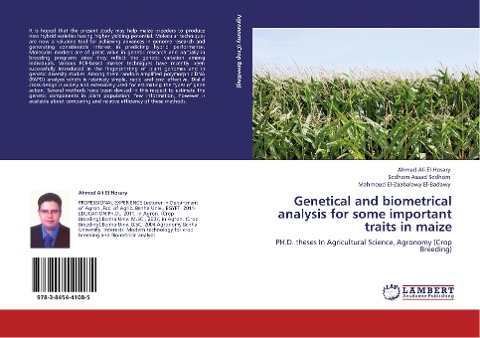 Genetical and biometrical analysis for some important traits in maize: PH.D. theses In Agricultural Science, Agronomy (Crop Breeding)