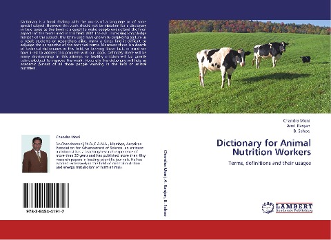 Dictionary for Animal Nutrition Workers: Terms, definitions and their usages