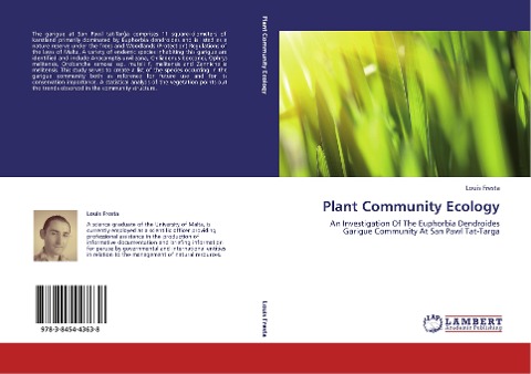 Plant Community Ecology: An Investigation Of The Euphorbia Dendroides Garigue Community At San Pawl Tat-Targa
