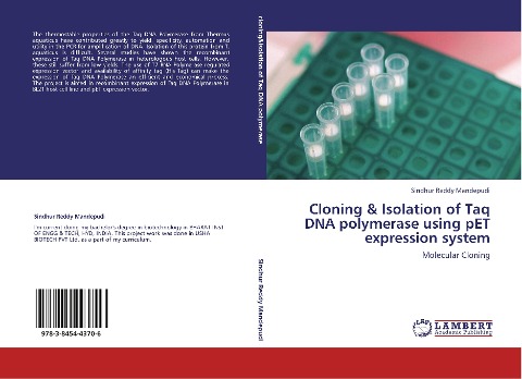 Cloning & Isolation of Taq DNA polymerase using pET expression system: Molecular Cloning
