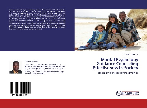 Marital Psychology Guidance Counseling Effectiveness in Society: The reality of marital psycho dynamics