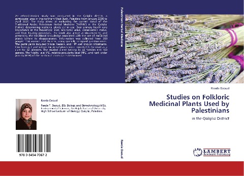 Studies on Folkloric Medicinal Plants Used by Palestinians: in the Qalqilia District