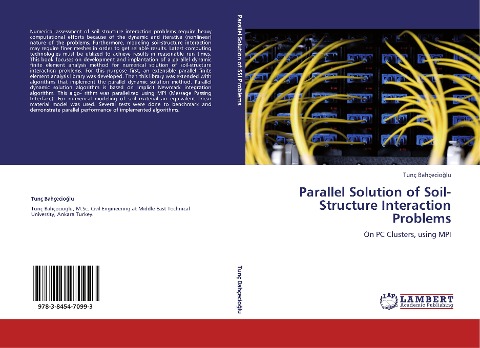 Parallel Solution of Soil-Structure Interaction Problems: On PC Clusters, using MPI