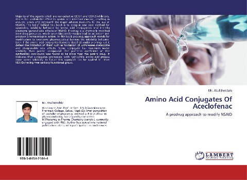 Amino Acid Conjugates Of Aceclofenac: A prodrug approach to modify NSAID