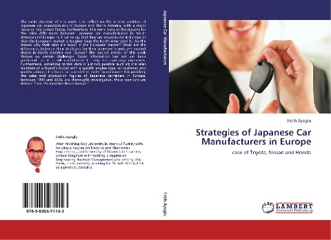 Strategies of Japanese Car Manufacturers in Europe: case of Toyota, Nissan and Honda
