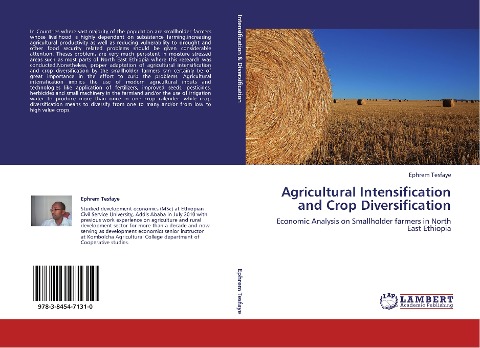 Agricultural Intensification and Crop Diversification: Economic Analysis on Smallholder farmers in North East Ethiopia