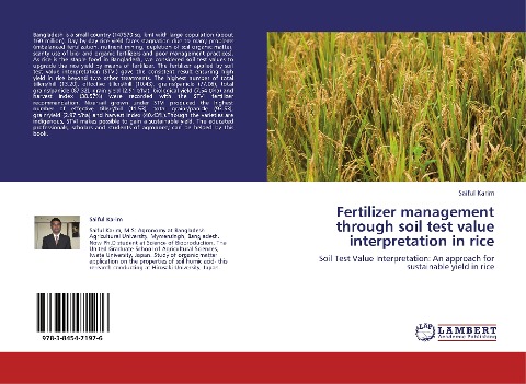 Fertilizer management through soil test value interpretation in rice: Soil Test Value Interpretation: An approach for sustainable yield in rice