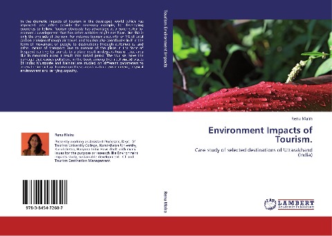Environment Impacts of Tourism.: Case study of selected destinations of Uttarakhand (India)