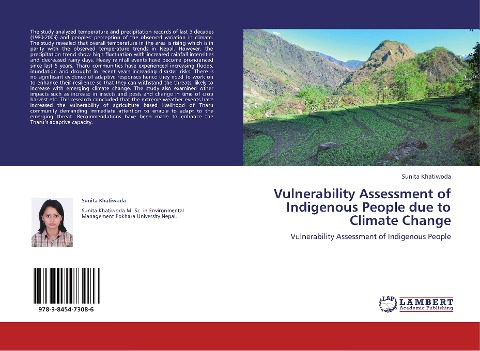 Vulnerability Assessment of Indigenous People due to Climate Change: Vulnerability Assessment of Indigenous People