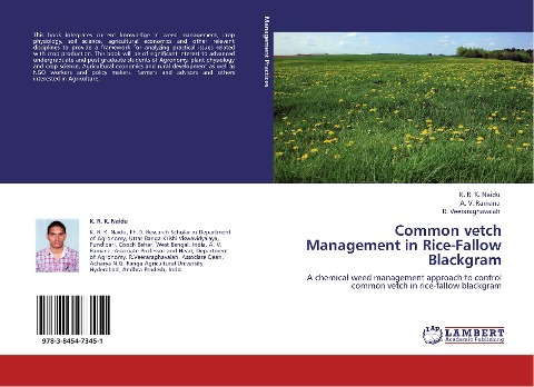 Common vetch Management in Rice-Fallow Blackgram: A chemical weed management approach to control common vetch in rice-fallow blackgram