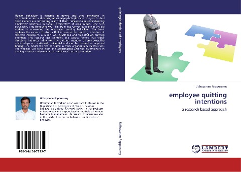 employee quitting intentions: a research based approach