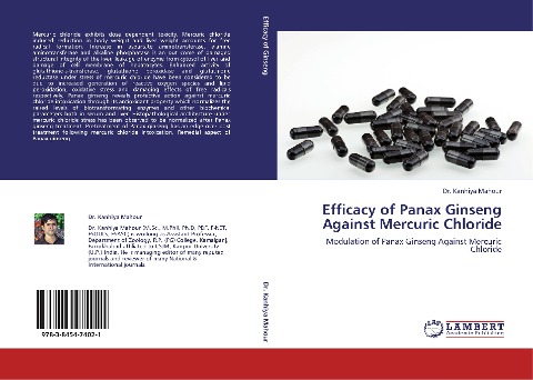 Efficacy of Panax Ginseng Against Mercuric Chloride: Modulation of Panax Ginseng Against Mercuric Chloride