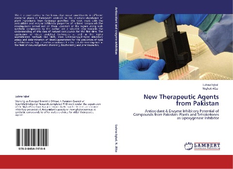 New Therapeutic Agents from Pakistan: Antioxidant & Enzyme Inhibitory Potential of Compounds from Pakistani Plants and Tetraketones as Lipoxygenase Inhibitor