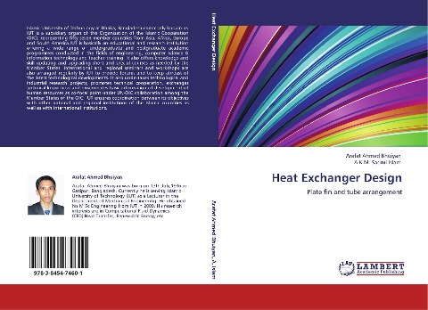 Heat Exchanger Design: Plate fin and tube arrangement