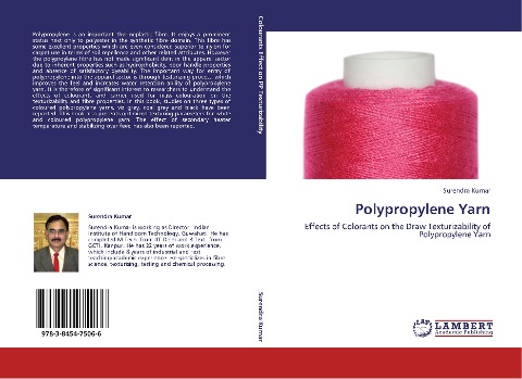 Polypropylene Yarn: Effects of Colorants on the Draw Texturizability of Polypropylene Yarn