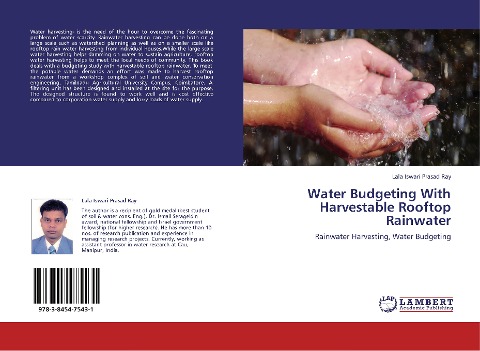Water Budgeting With Harvestable Rooftop Rainwater: Rainwater Harvesting, Water Budgeting