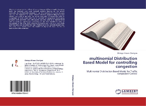 multinomial Distribution Based Model for controlling congestion: Multinomial Distribution Based Model for Traffic congestion Control