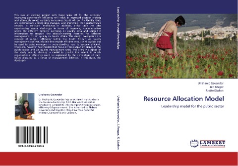 Resource Allocation Model: Leadership model for the public sector