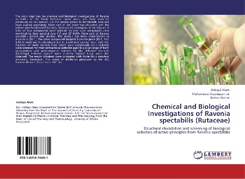Chemical and Biological Investigations of Ravenia spectabilis (Rutaceae): Structural elucidation and screening of biological activities of active principles from Ravenia spectabilis