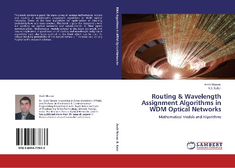 Routing & Wavelength Assignment Algorithms in WDM Optical Networks: Mathematical Models and Algorithms