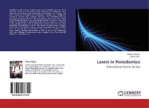 Lasers In Periodontics: A New Avenue: No Cut, No Sew