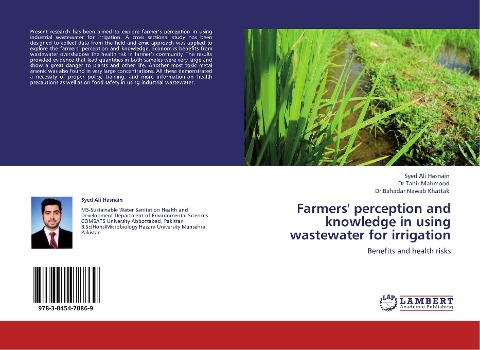 Farmers perception and knowledge in using wastewater for irrigation: Benefits and health risks