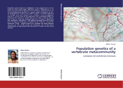 Population genetics of a vertebrate metacommunity: Ecological and evolutionary processes