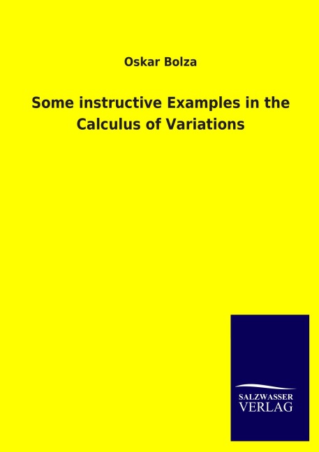 Some instructive Examples in the Calculus of Variations