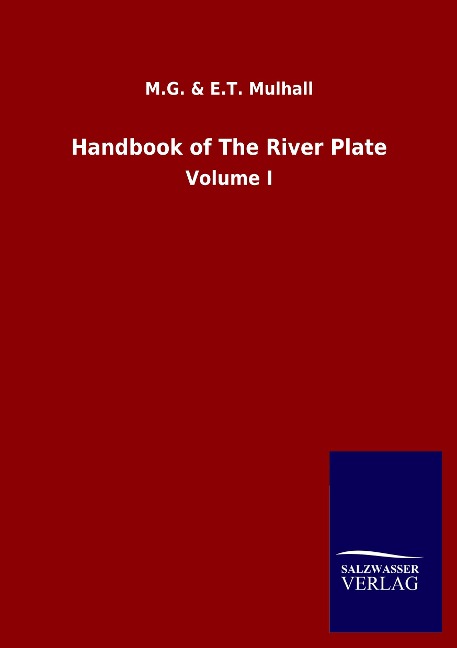 Handbook of The River Plate: Volume I