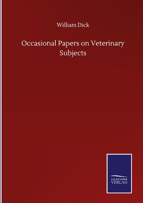 Occasional Papers on Veterinary Subjects
