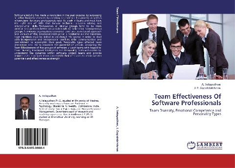 Team Effectiveness Of Software Professionals: Team Diversity, Emotional Competence and Personality Types
