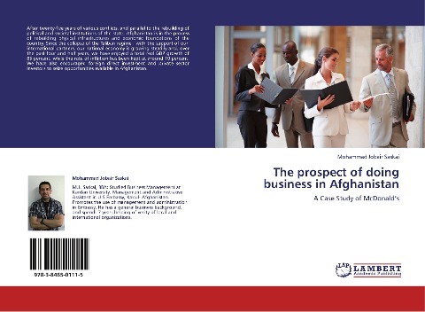 The prospect of doing business in Afghanistan: A Case Study of McDonalds