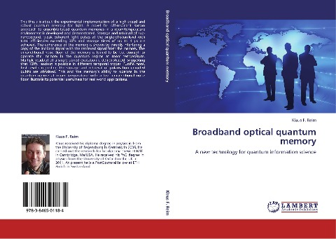 Broadband optical quantum memory: A new technology for quantum information science