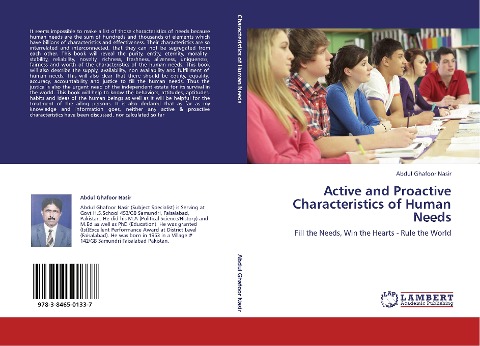 Active and Proactive Characteristics of Human Needs: Fill the Needs, Win the Hearts - Rule the World