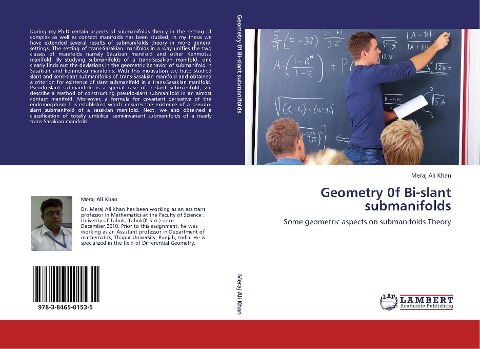 Geometry 0f Bi-slant submanifolds: Some geometric aspects on submanifolds Theory