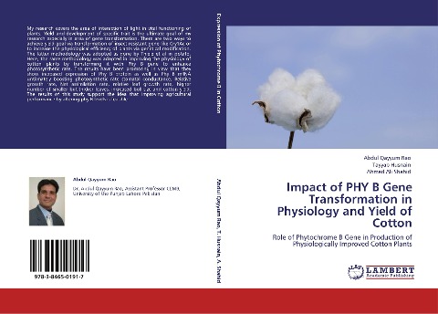 Impact of PHY B Gene Transformation in Physiology and Yield of Cotton: Role of Phytochrome B Gene in Production of Physiologically Improved Cotton Plants