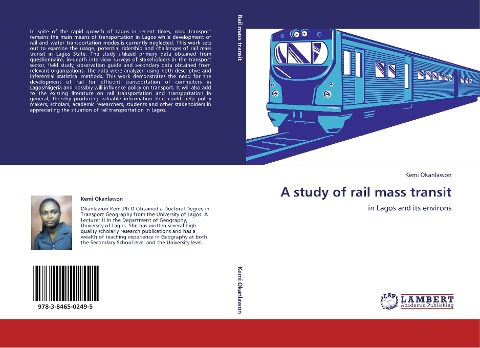 A study of rail mass transit: in Lagos and its environs