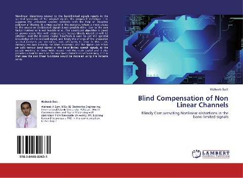 Blind Compensation of Non Linear Channels: Blindly Compensating Nonlinear distortions in the band-limited signals