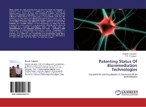 Patenting Status Of Bioremediation Technologies: Key patents and Key players in bioremediation technologies