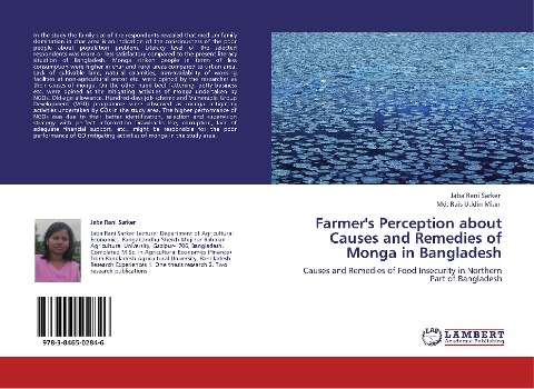 Farmers Perception about Causes and Remedies of Monga in Bangladesh: Causes and Remedies of Food Insecurity in Northern Part of Bangladesh