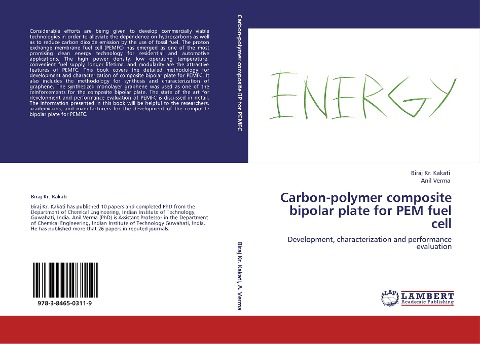 Carbon-polymer composite bipolar plate for PEM fuel cell: Development, characterization and performance evaluation