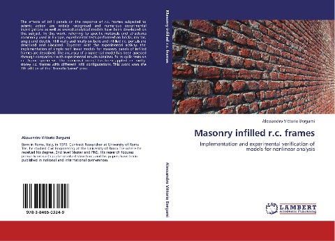 Masonry infilled r.c. frames: Implementation and experimental verification of models for nonlinear analysis