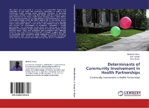 Determinants of Community Involvement in Health Partnerships: Community Involvement in Health Partnerships