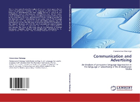 Communication and Advertising: An Analysis of persuasive language Approaches in the language of advertising in the Zimbabwean Media