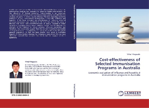 Cost-effectiveness of Selected Immunisation Programs in Australia: Economic evaluation of influenza and hepatitis B immunization programs in Australia