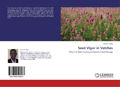 Seed Vigor in Vetches: Effects of Seed Priming and Period of Seed Storage
