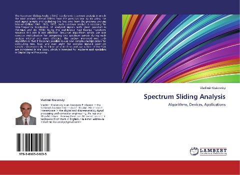 Spectrum Sliding Analysis: Algorithms, Devices, Applications